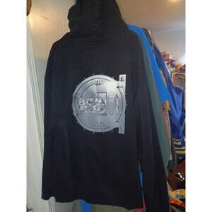 BOILER ROOM x Adidas hoodie pullover black safe design size xl